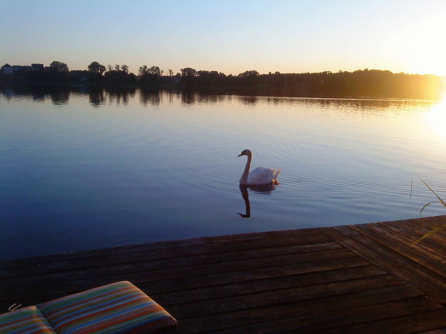 Ezerkiemis Hotel Trakai Bagian luar foto