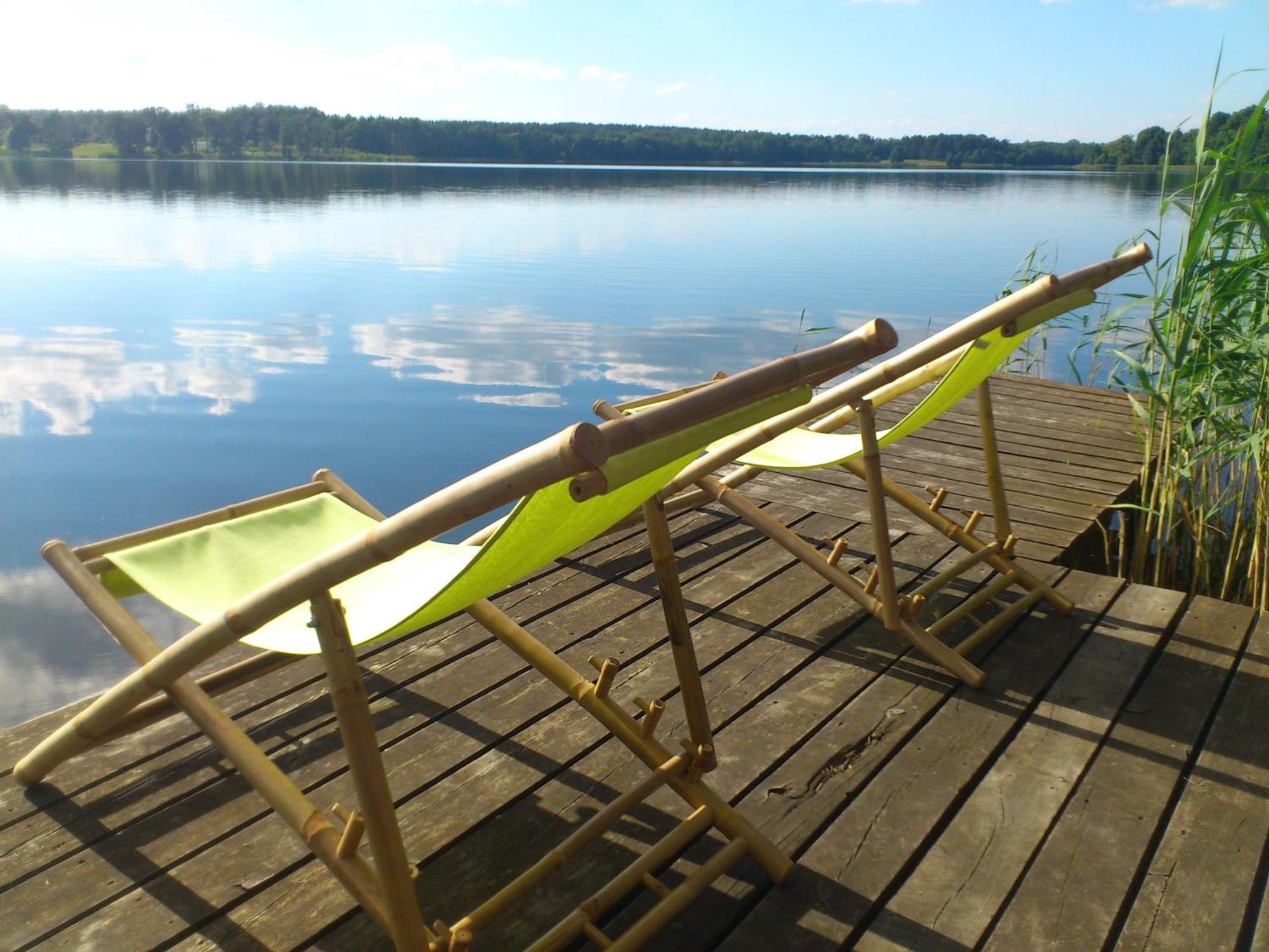 Ezerkiemis Hotel Trakai Bagian luar foto