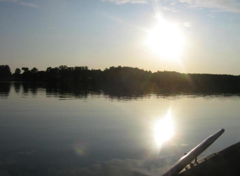 Ezerkiemis Hotel Trakai Bagian luar foto