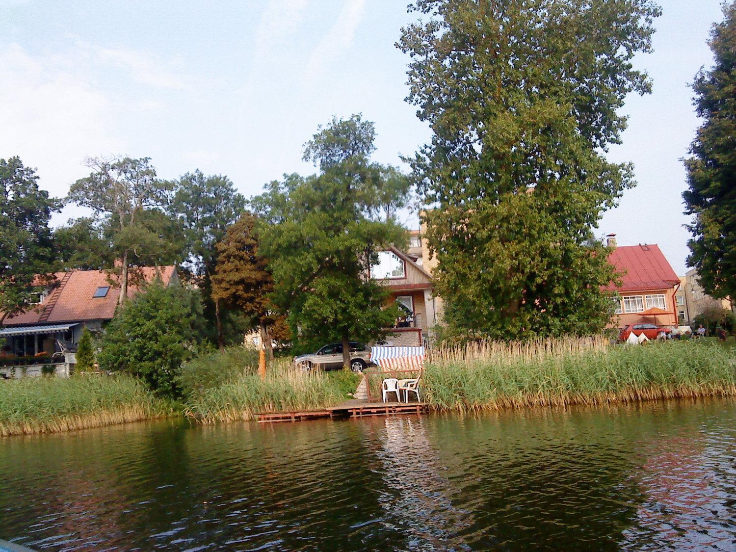 Ezerkiemis Hotel Trakai Bagian luar foto